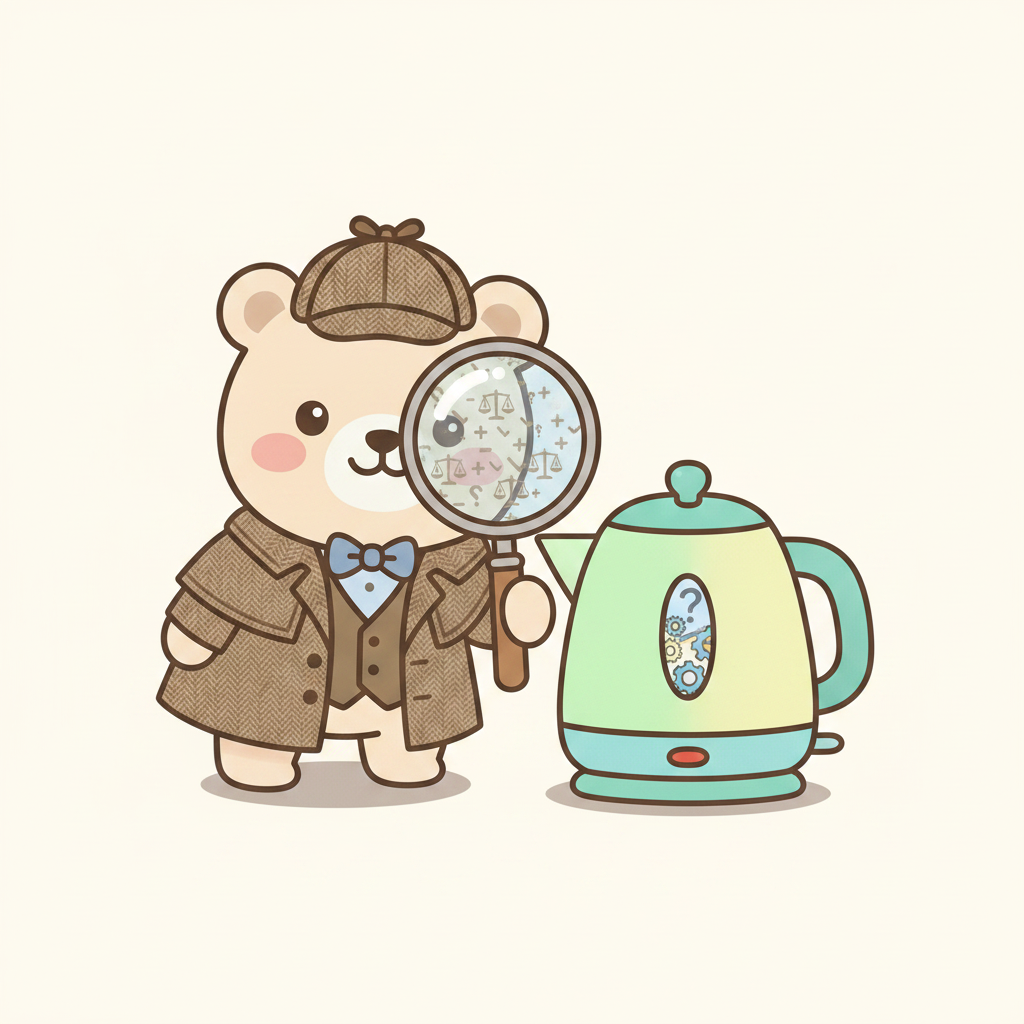 ひかクマくんのイラスト