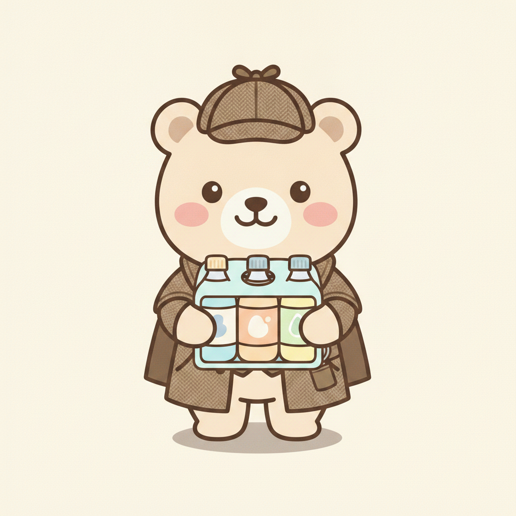 ひかクマくんのイラスト