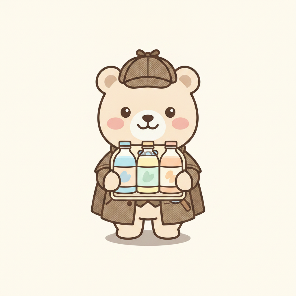 ひかクマくんのイラスト