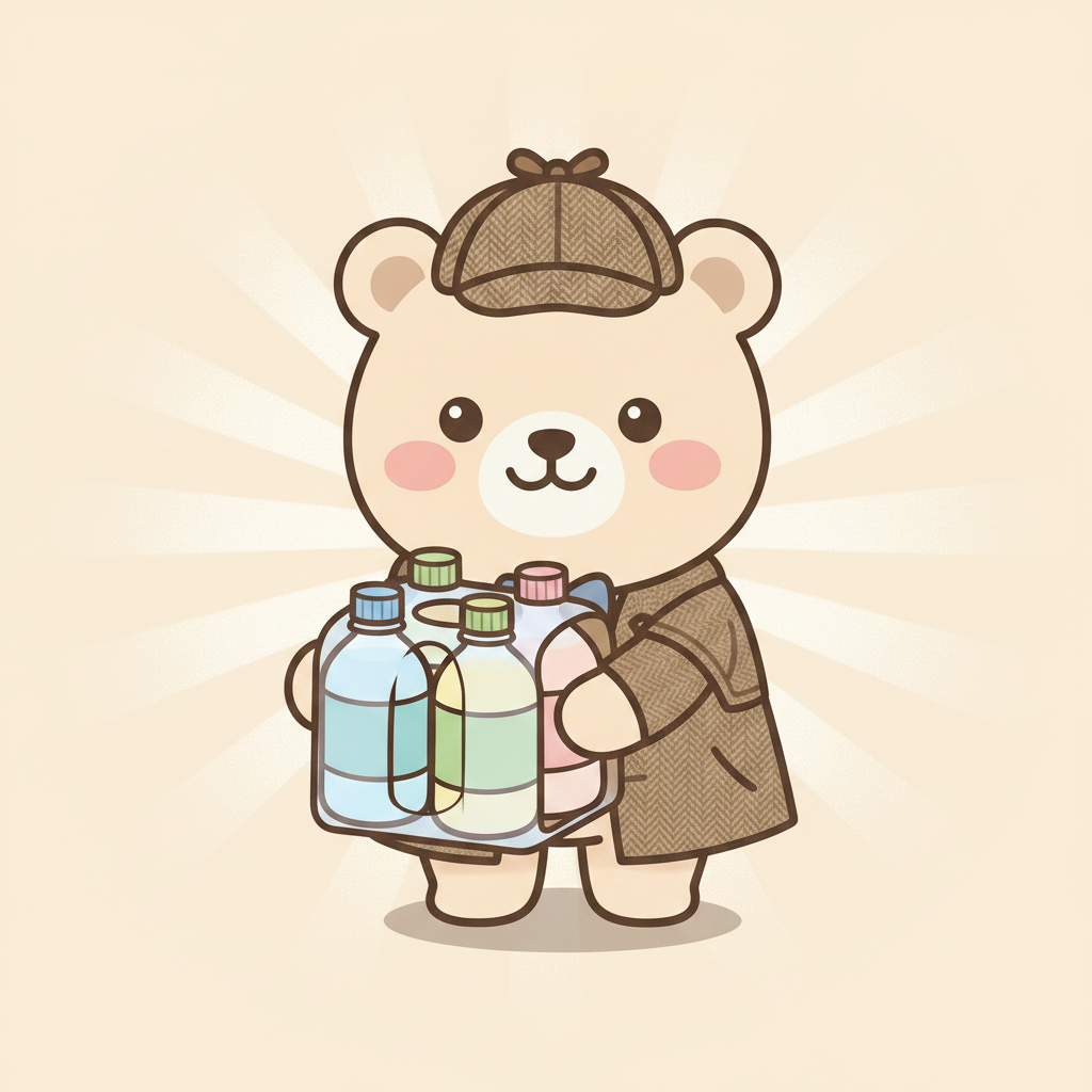 ひかクマくんのイラスト