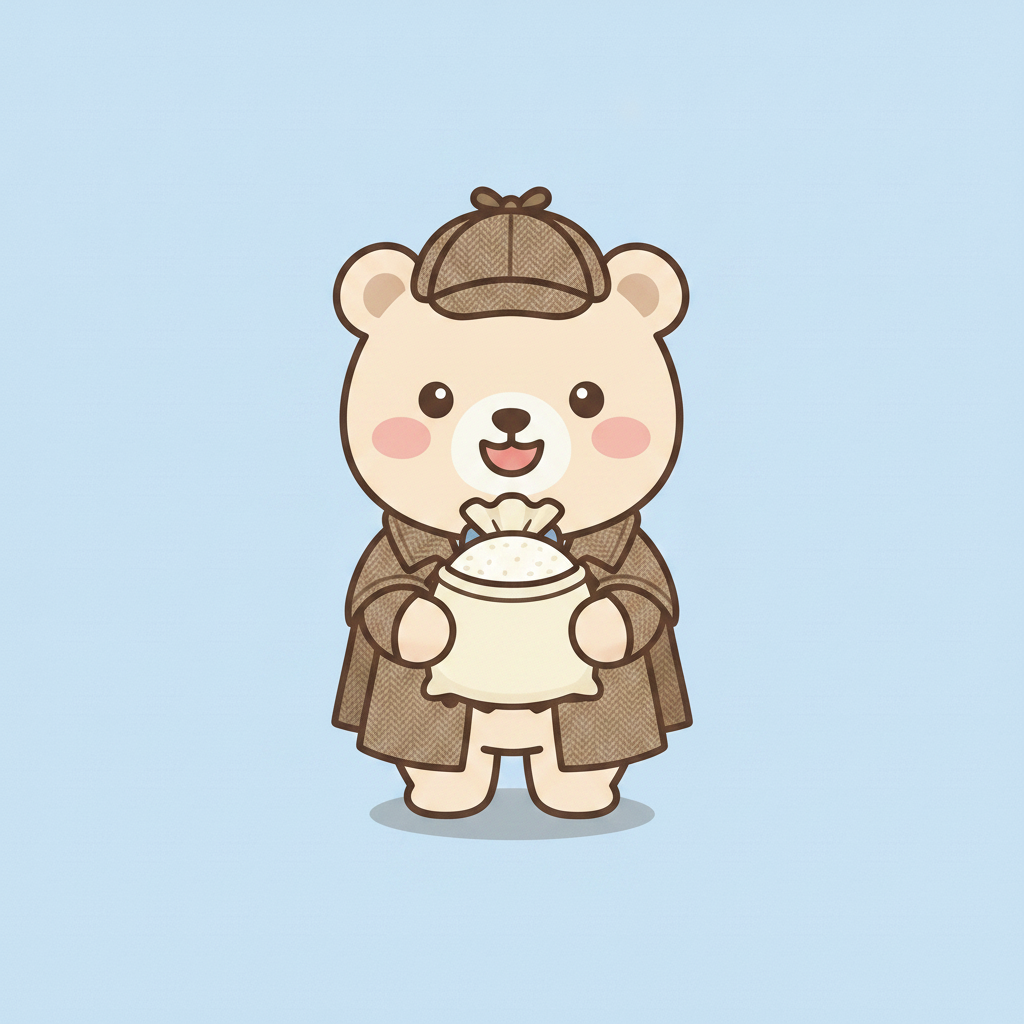 ひかクマくんのイラスト