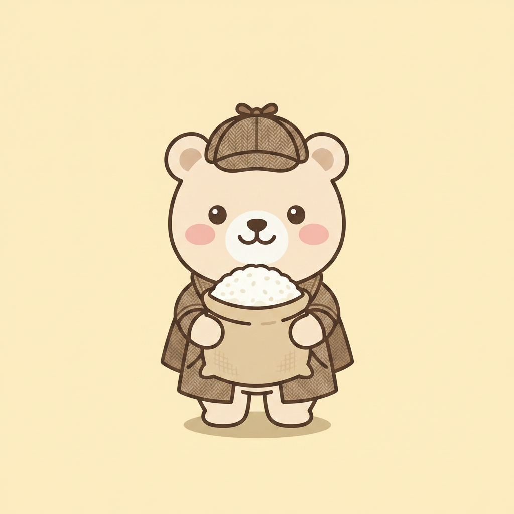 ひかクマくんのイラスト