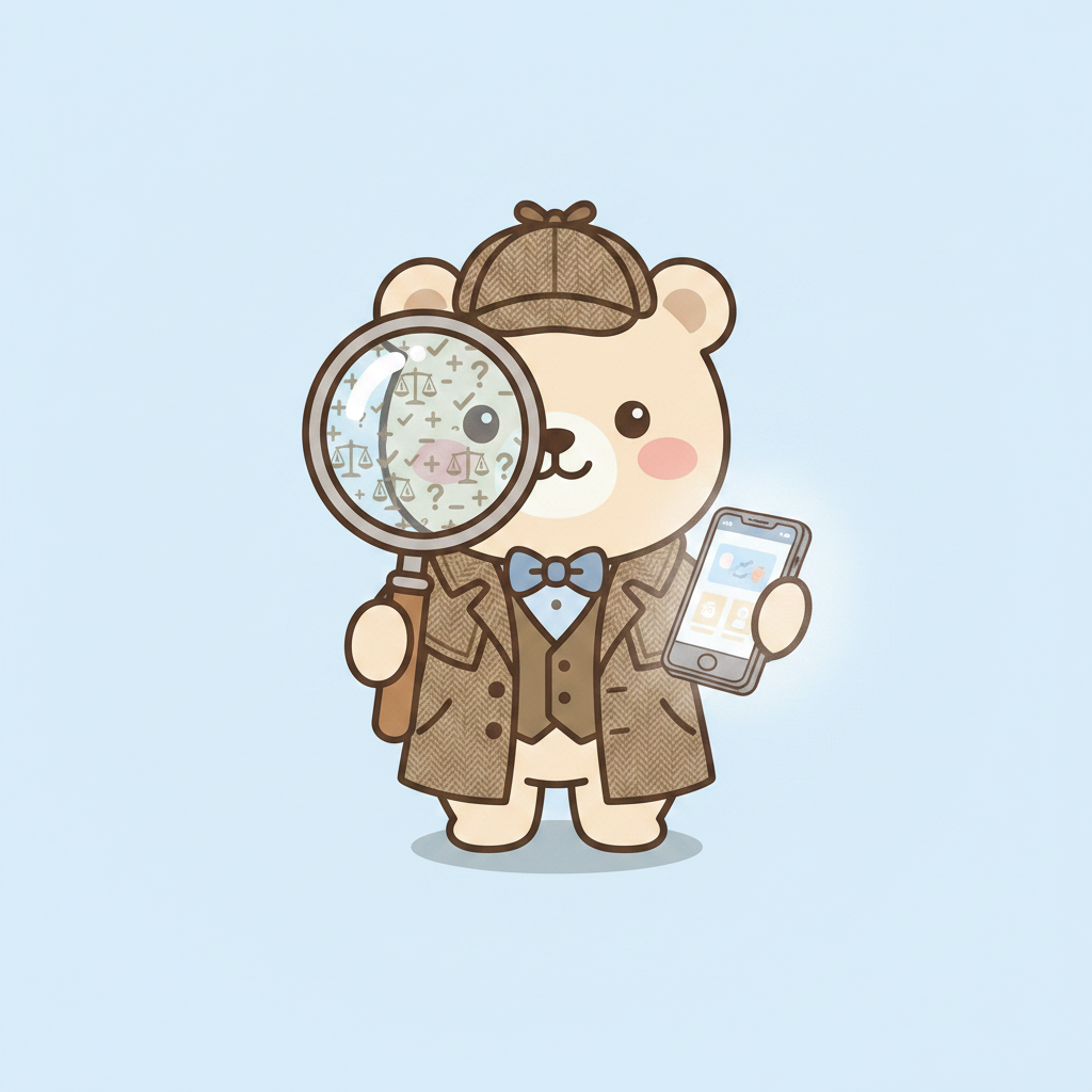 ひかクマくんのイラスト