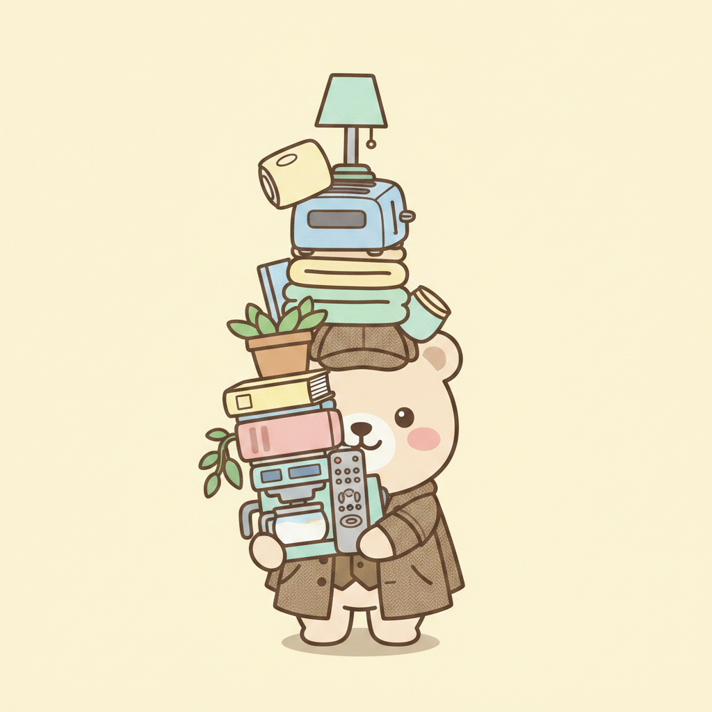 ひかクマくんのイラスト