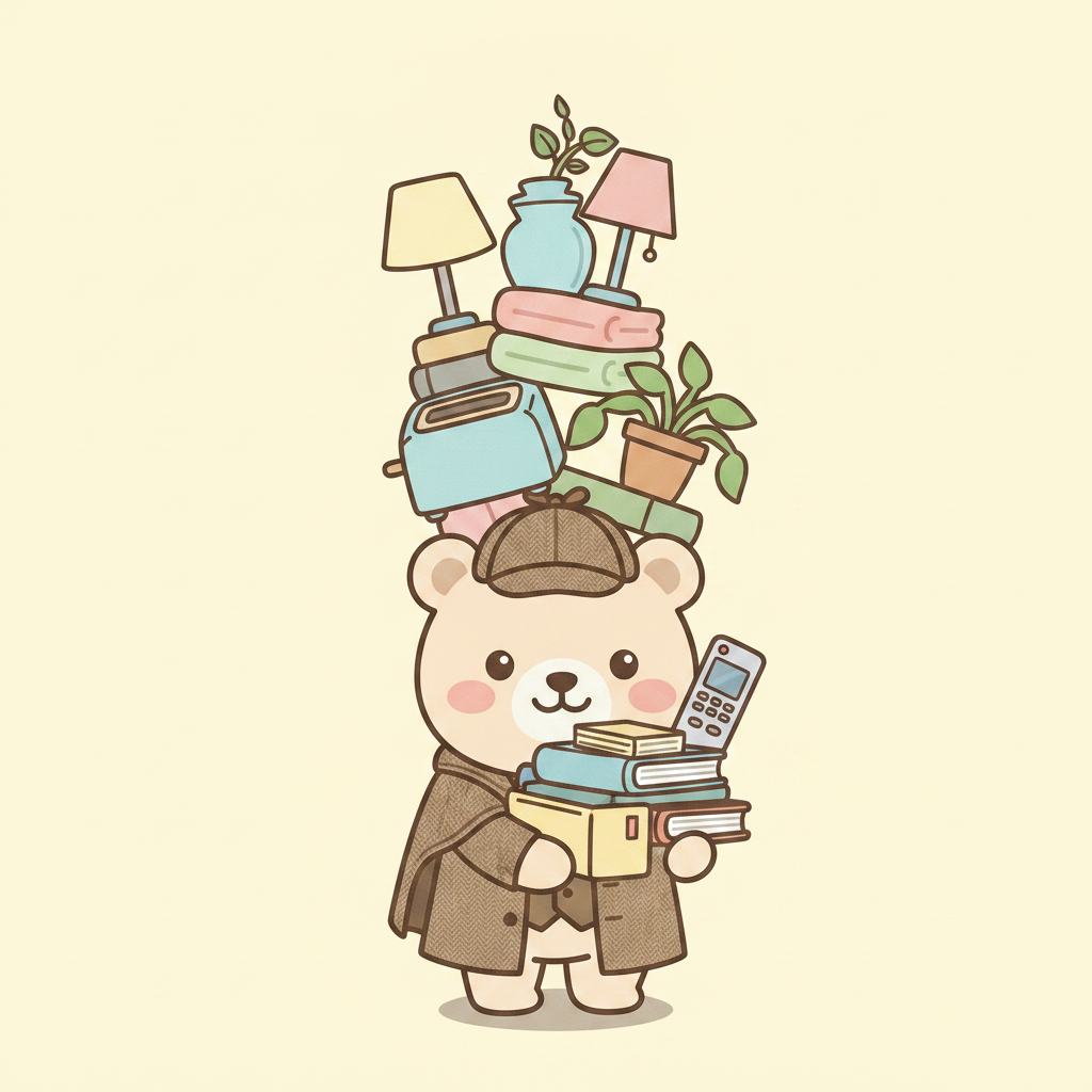 ひかクマくんのイラスト