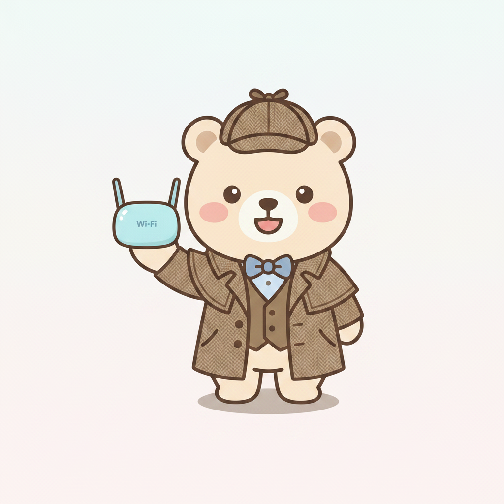 ひかクマくんのイラスト