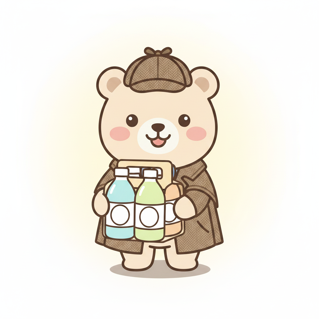 ひかクマくんのイラスト