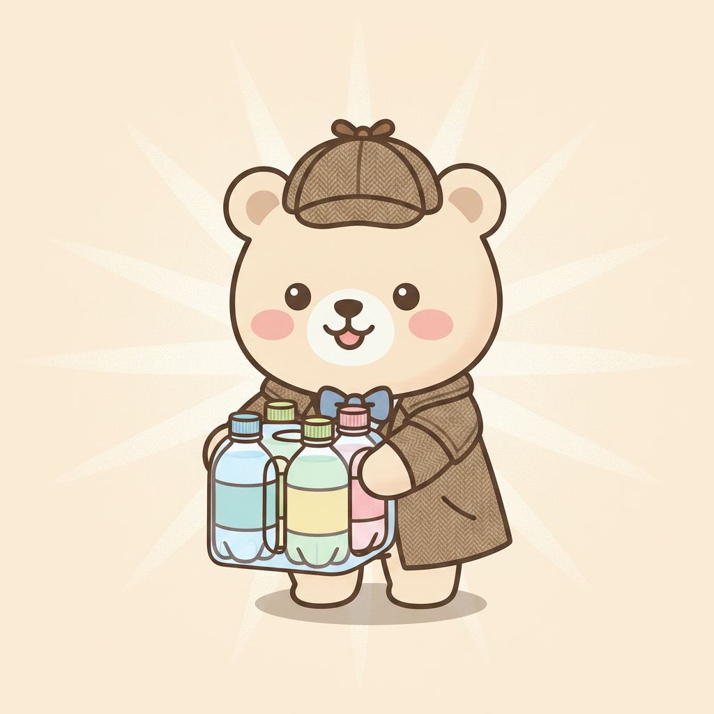 ひかクマくんのイラスト