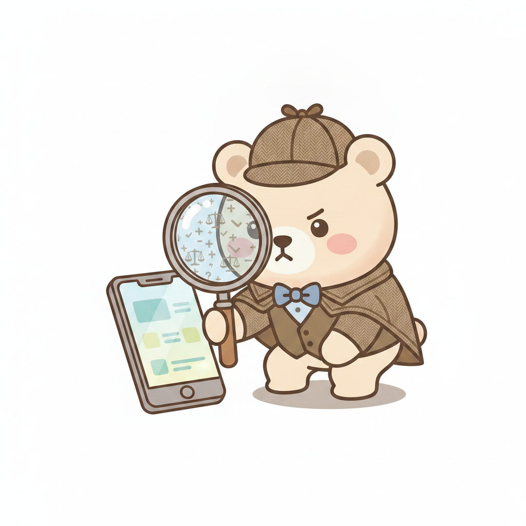 ひかクマくんのイラスト