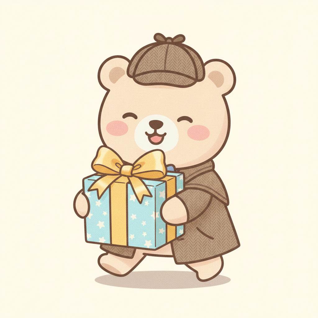 ひかクマくんのイラスト