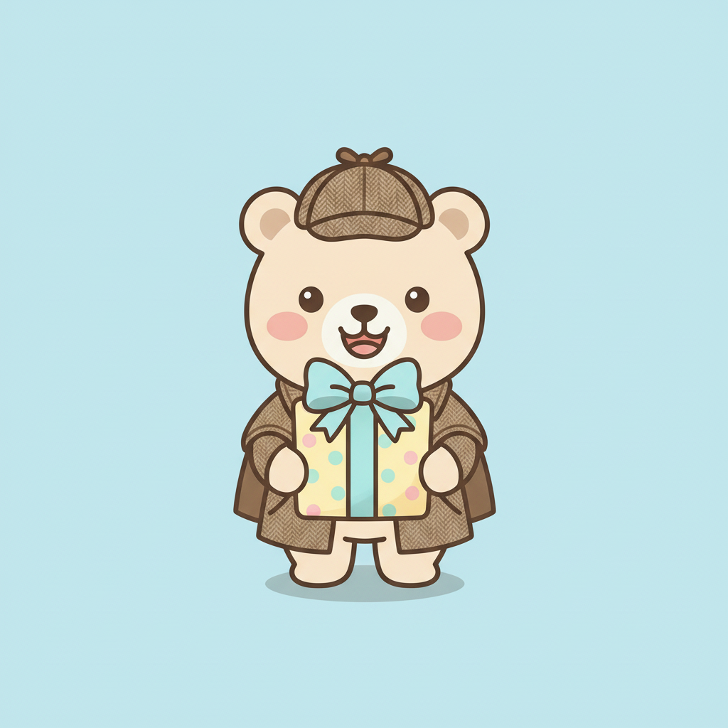 ひかクマくんのイラスト
