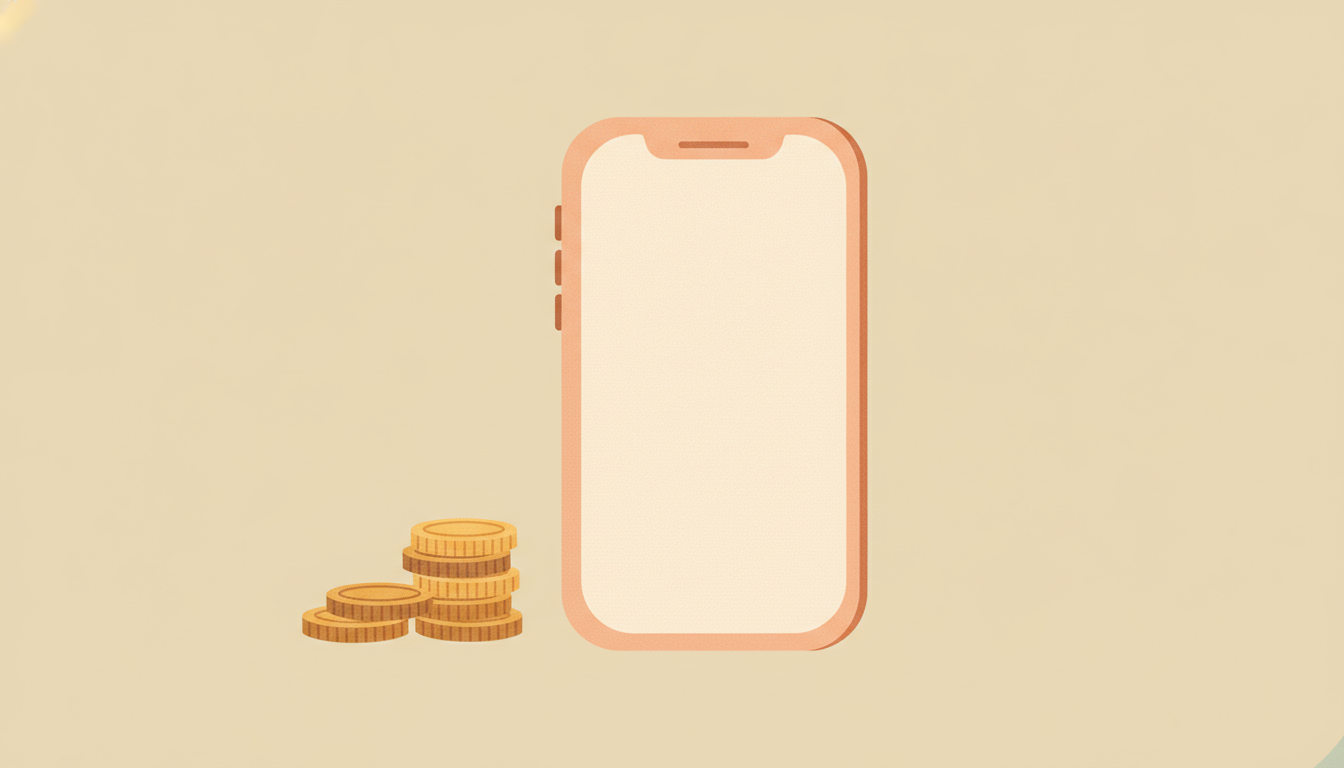 格安SIM・モバイル通信（端末/SIM）のイメージイラスト