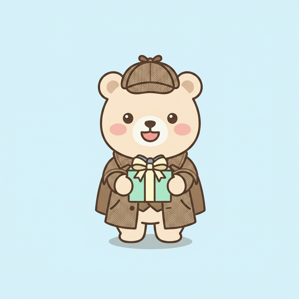 ひかクマくんのイラスト