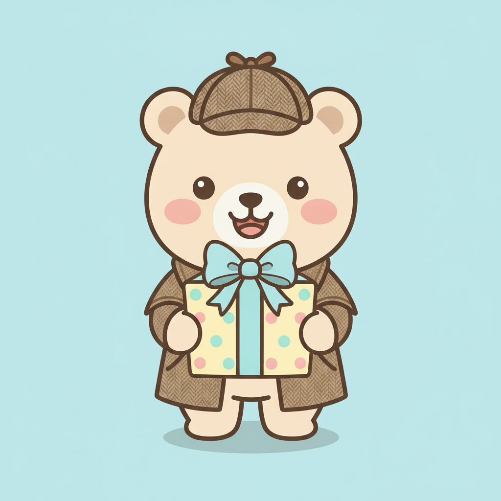 ひかクマくんのイラスト