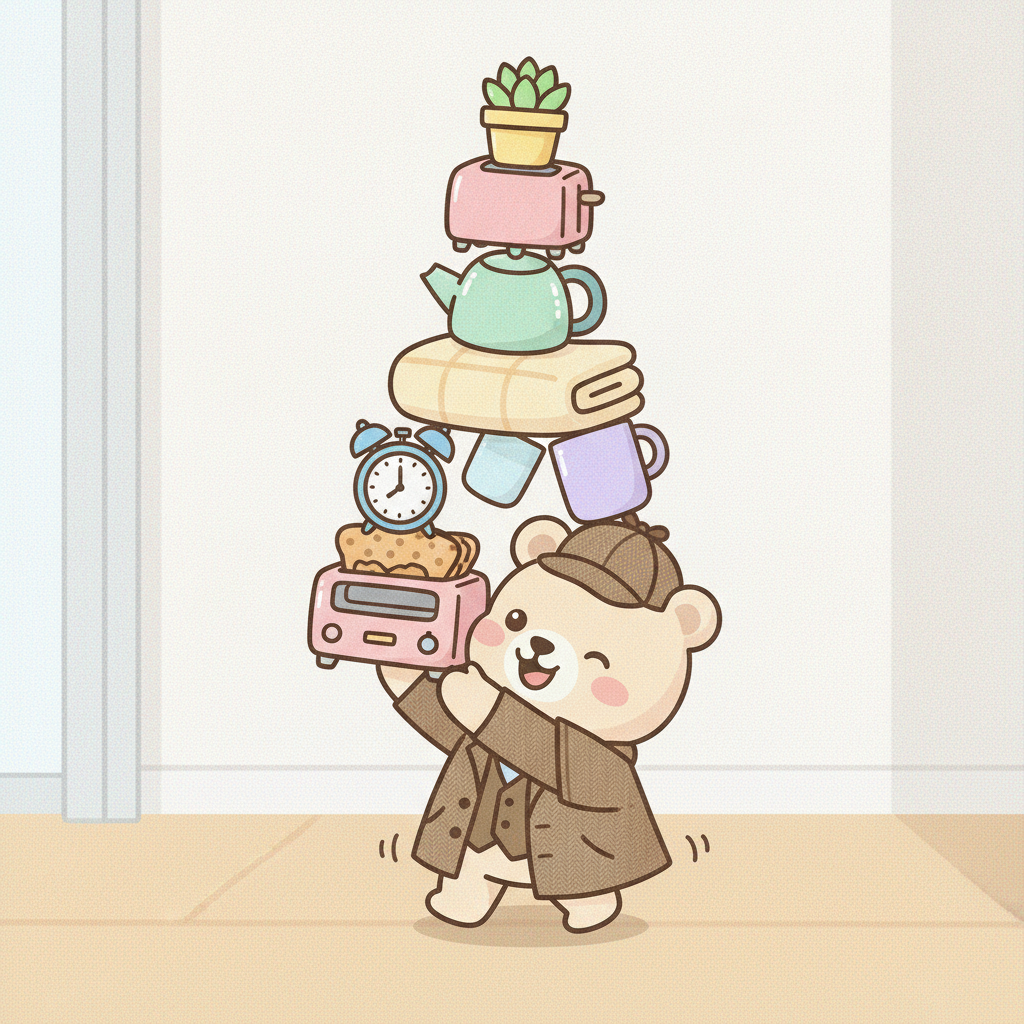 ひかクマくんのイラスト