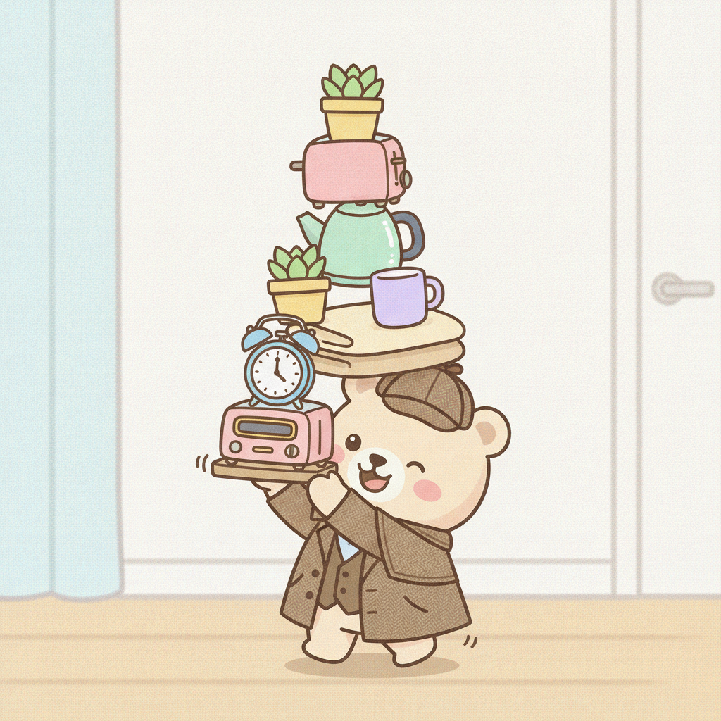 ひかクマくんのイラスト